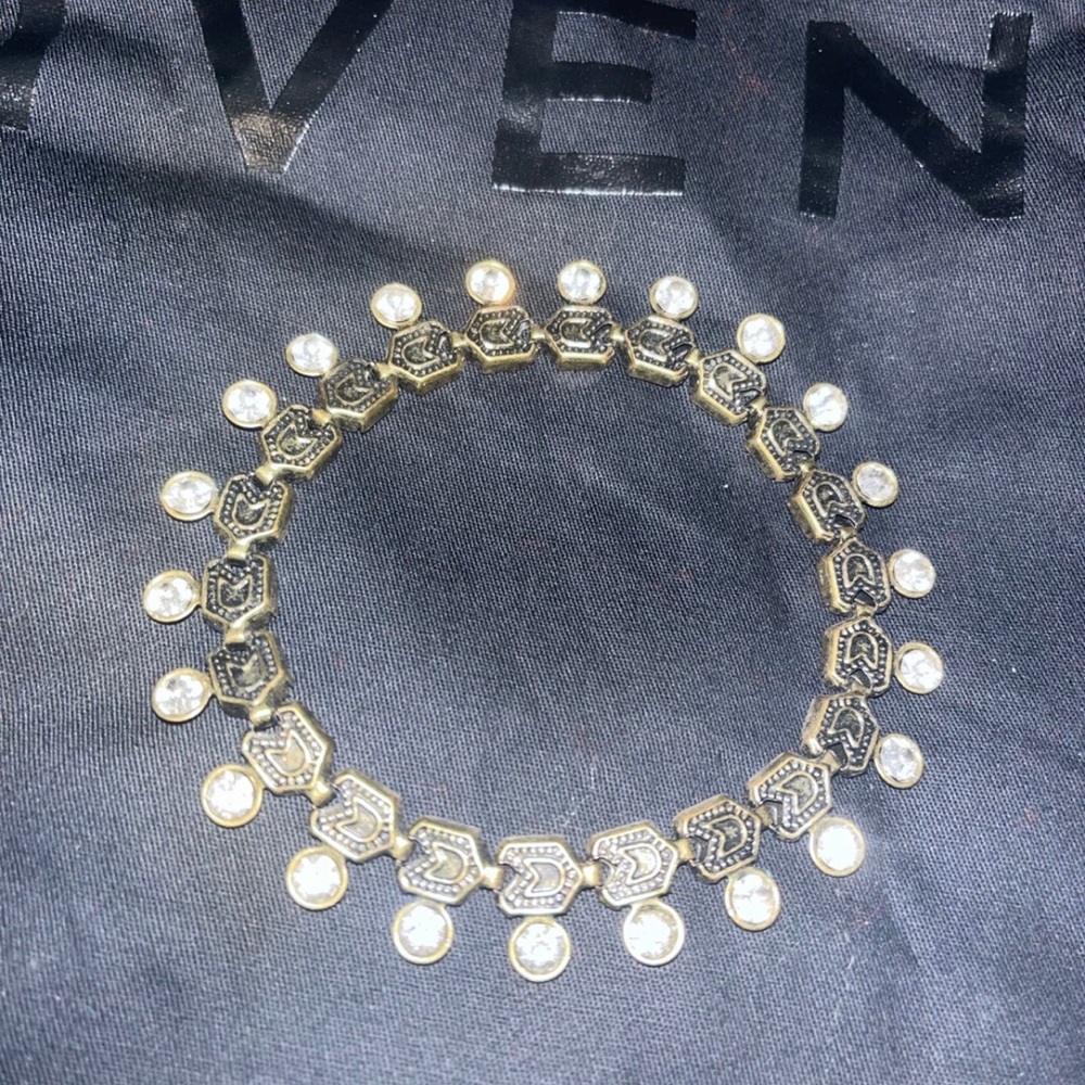 Vintage gold and diamond bracelet